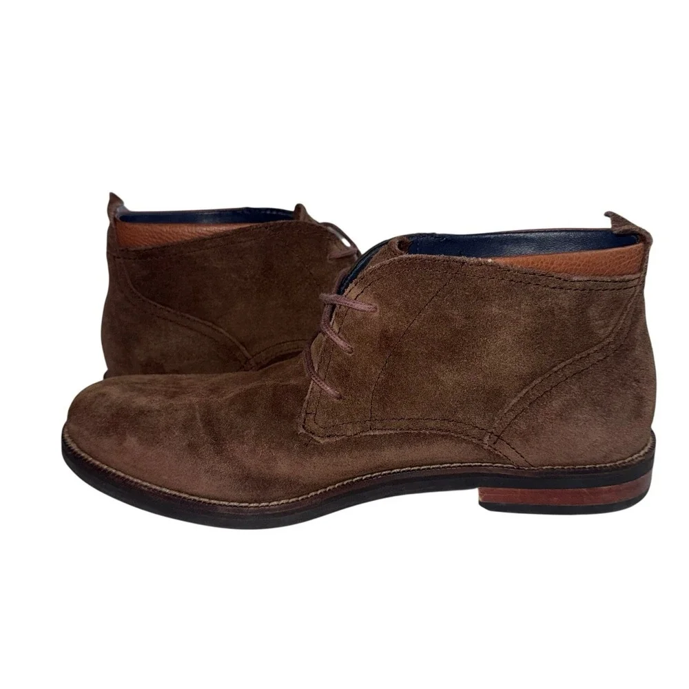 Cole Haan Ogden‎ Stitch Chukka II Boots Men 9 Muir Suede Dark Brown C26393